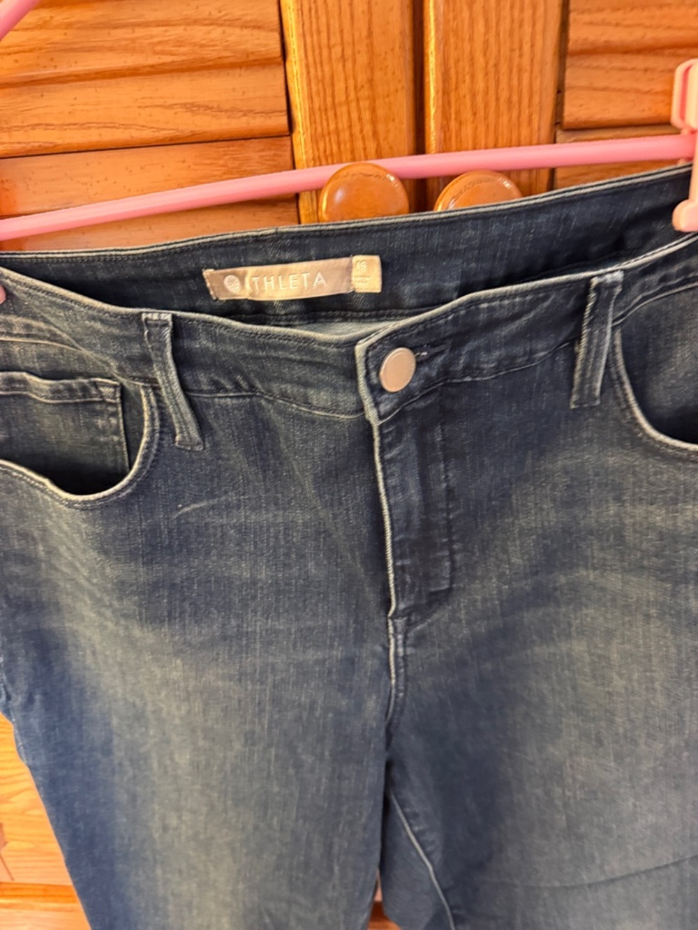 NWT 🌸 Athleta Skinny Jeans Size 16 - Picture 3 of 12